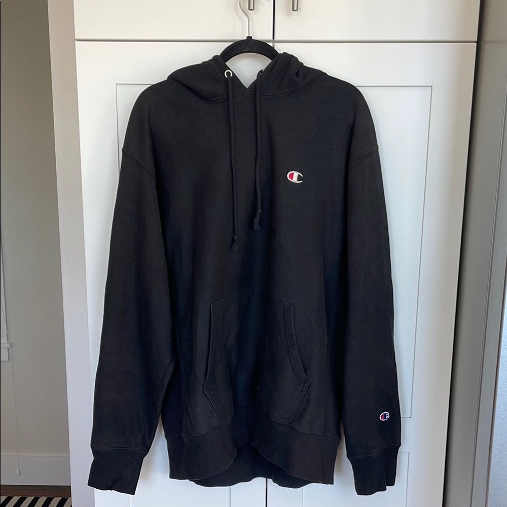 Champion Black Hoodie